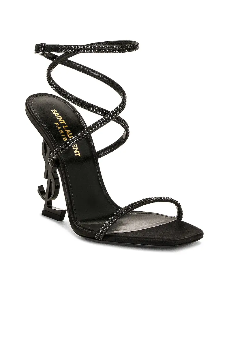 Saint Laurent Opyum Crystal Sandal | Thumbnail 2 Saint Laurent Opyum Crystal Sandal | Thumbnail 2