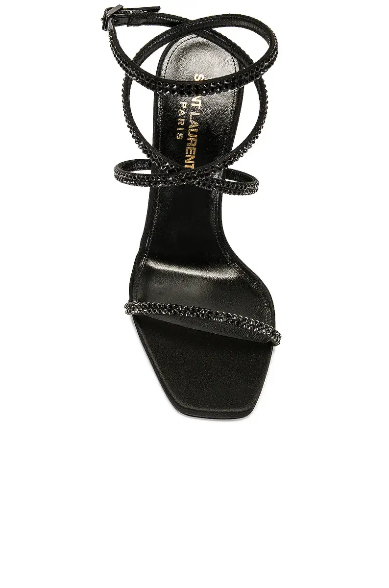 Saint Laurent Opyum Crystal Sandal | Thumbnail 4 Saint Laurent Opyum Crystal Sandal | Thumbnail 4