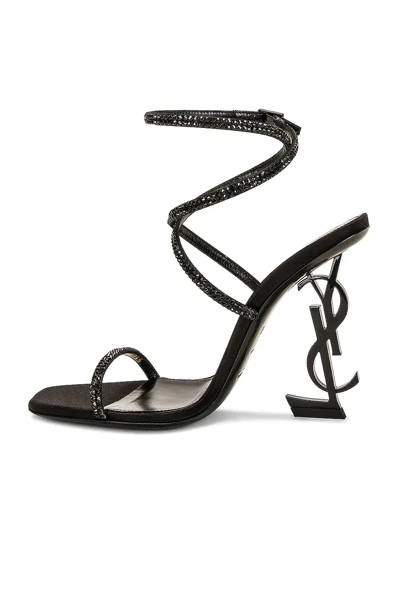 Saint Laurent Opyum Crystal Sandal | Thumbnail 5 Saint Laurent Opyum Crystal Sandal | Thumbnail 5
