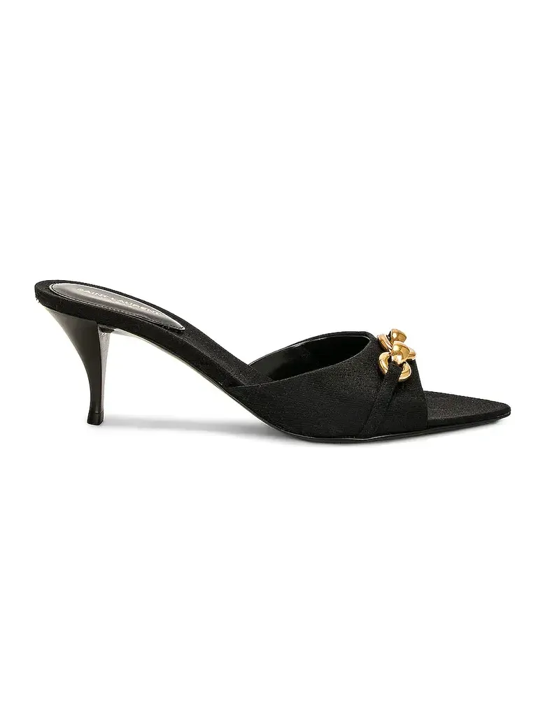 Buckle Mule Sandal