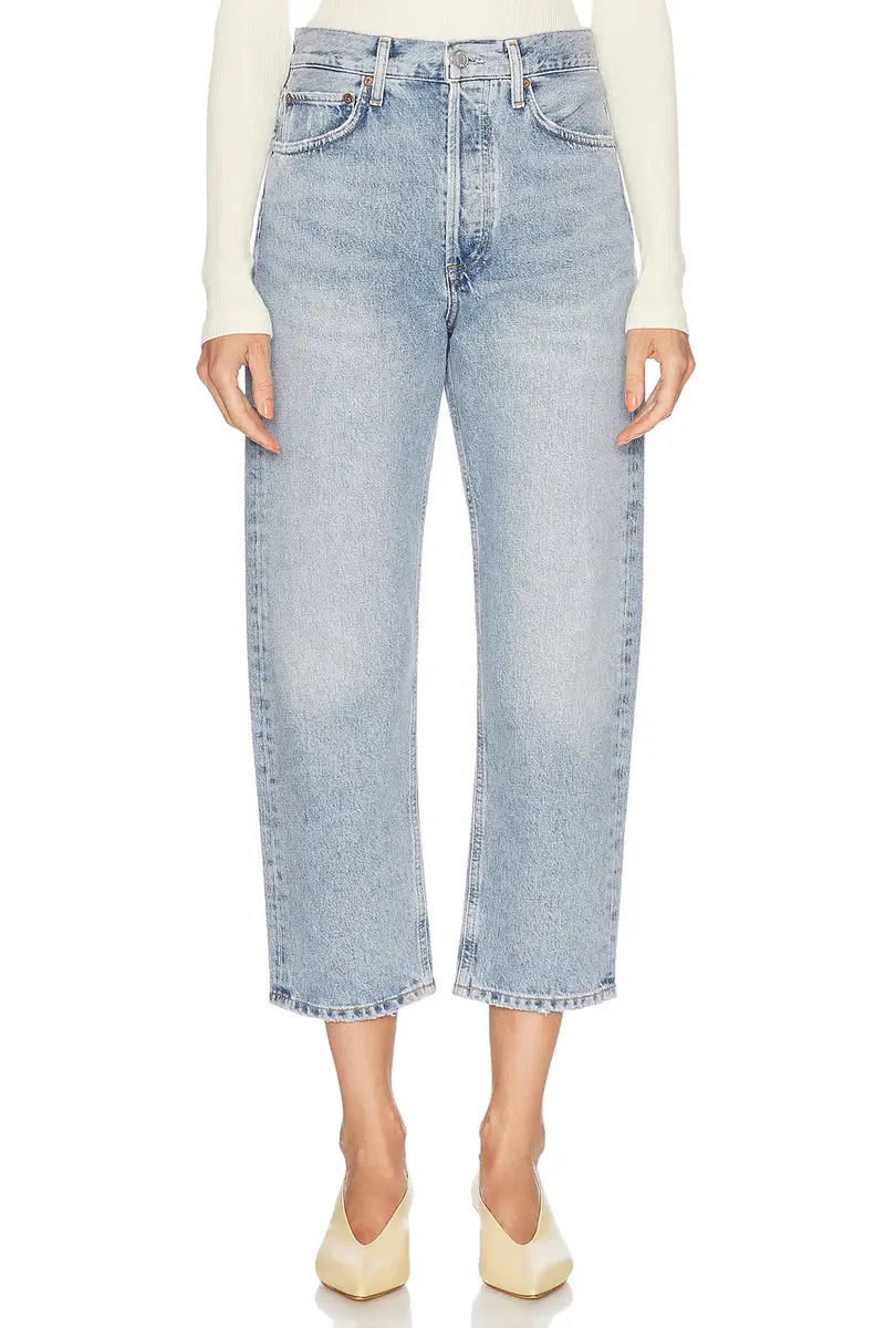 AGOLDE 90's Mid Rise Straight Crop Jeans | Thumbnail 3 AGOLDE 90's Mid Rise Straight Crop Jeans | Thumbnail 3