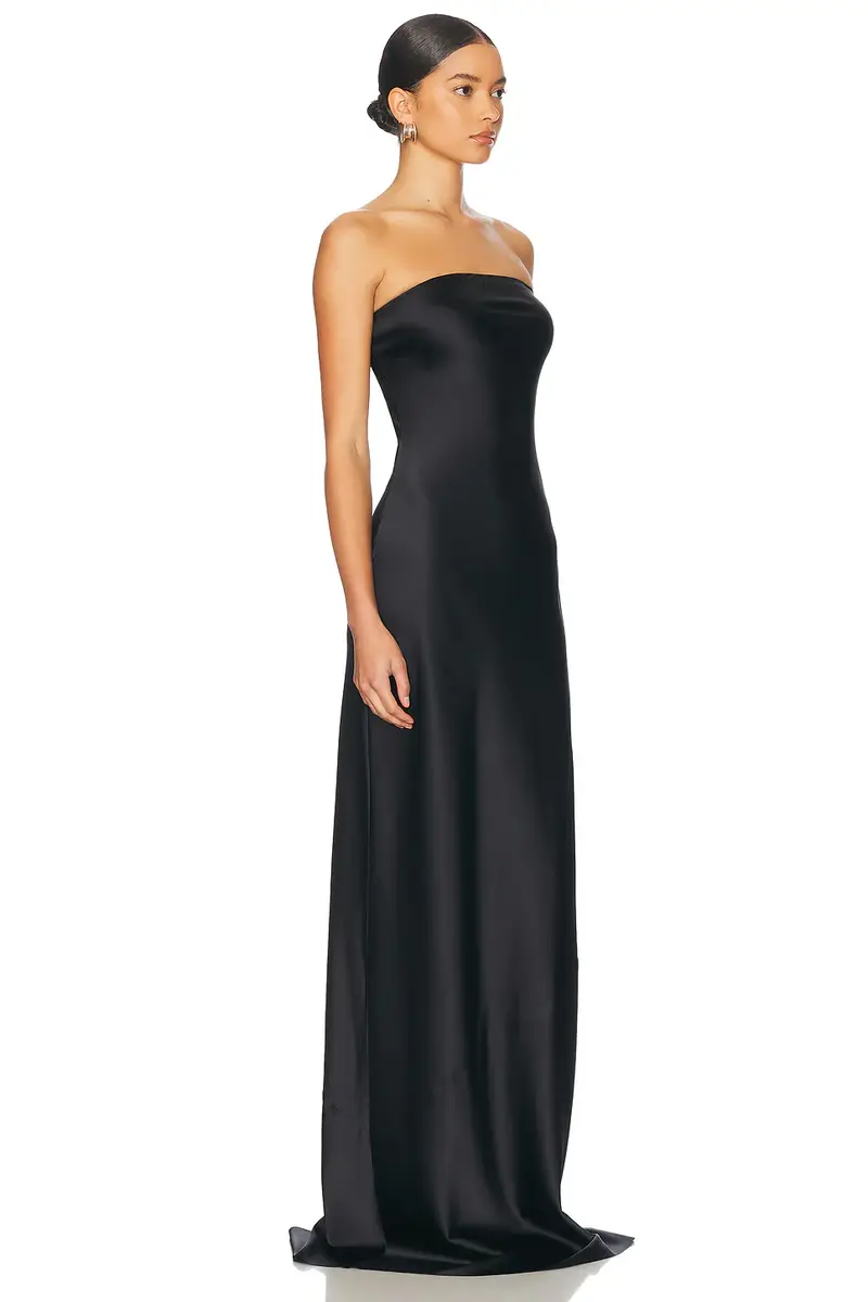 ÉTERNE Amina Silk Dress | Thumbnail 2