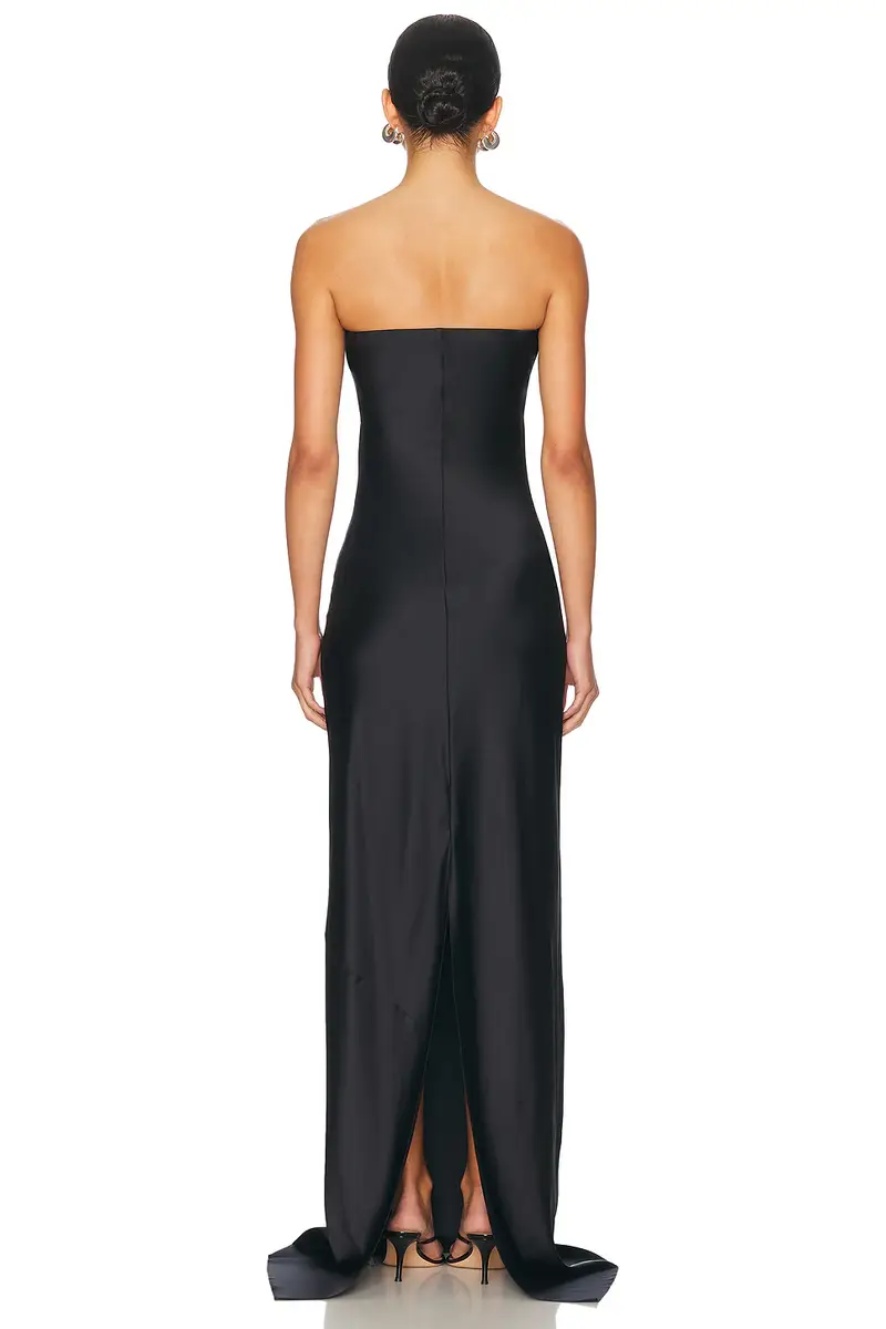 ÉTERNE Amina Silk Dress | Thumbnail 3