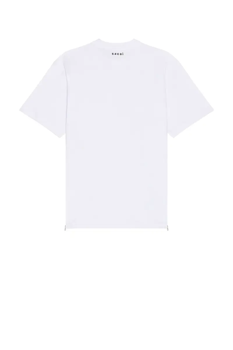 Sacai Side Zip T-Shirt | Thumbnail 2 Sacai Side Zip T-Shirt | Thumbnail 2