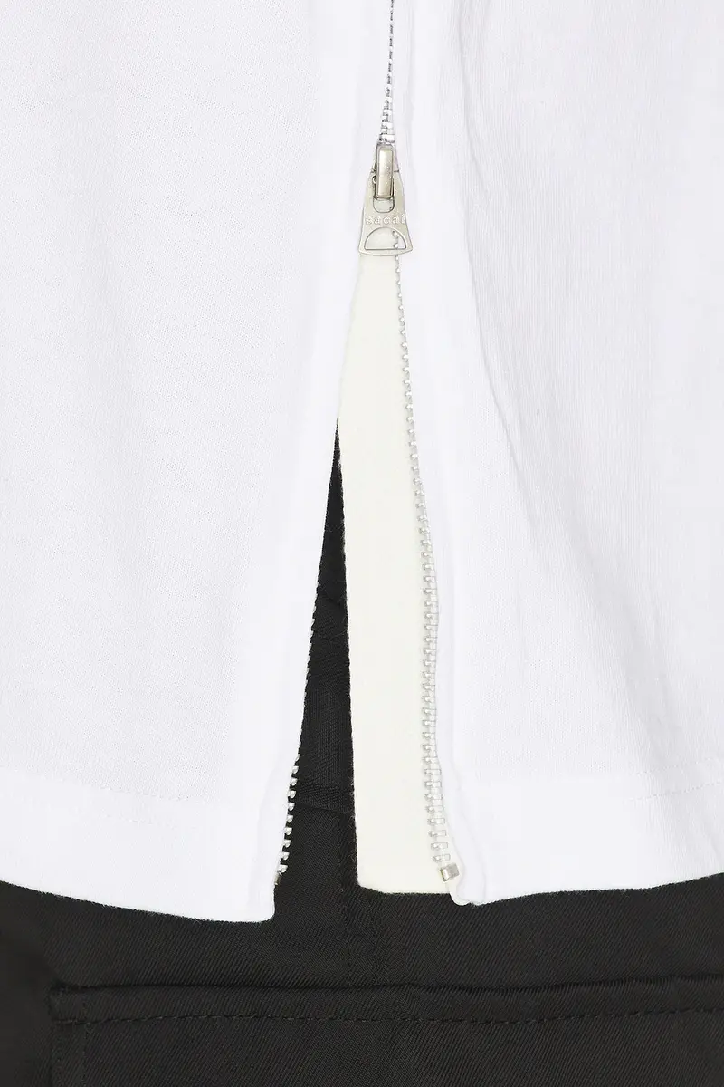 Sacai Side Zip T-Shirt | Thumbnail 3 Sacai Side Zip T-Shirt | Thumbnail 3