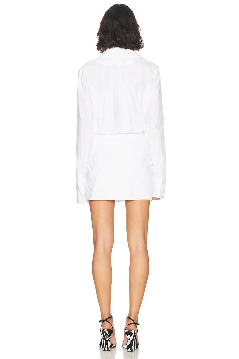 The Attico Long Sleeve Shirt Dress | Thumbnail 4 The Attico Long Sleeve Shirt Dress | Thumbnail 4