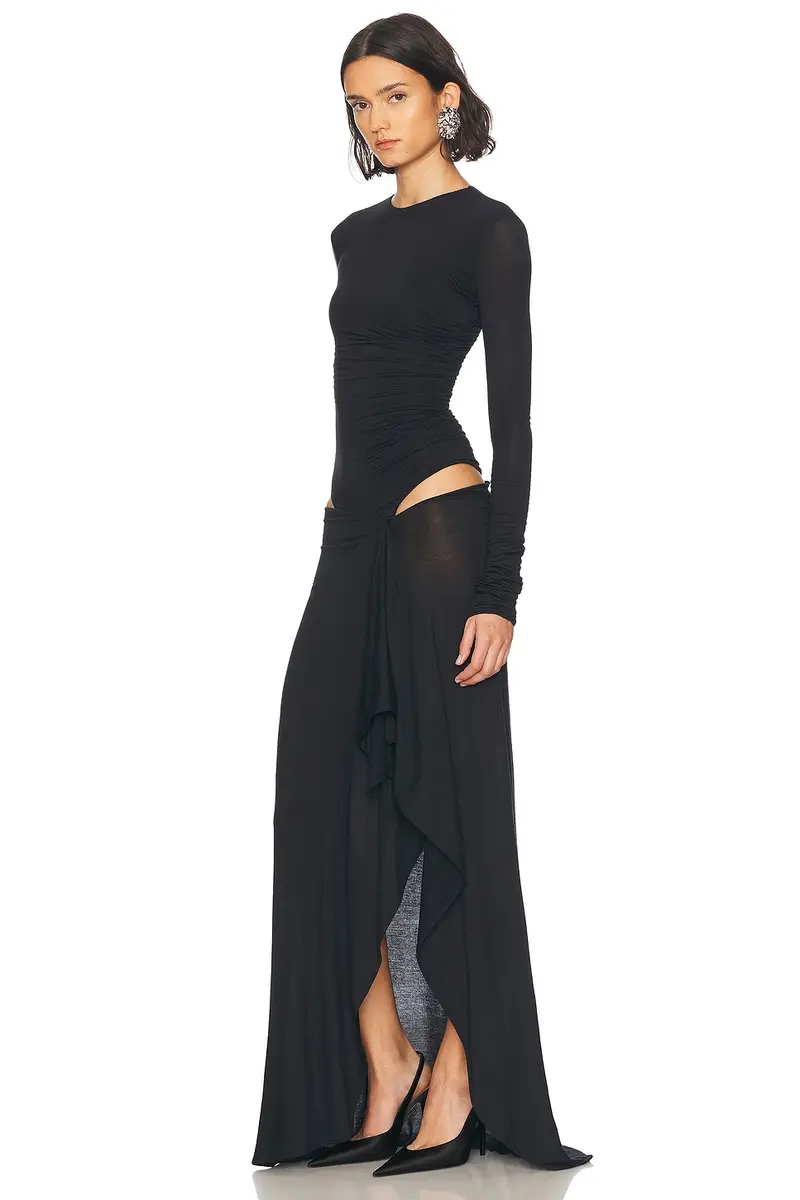The Attico Long Sleeve Gown | Thumbnail 5