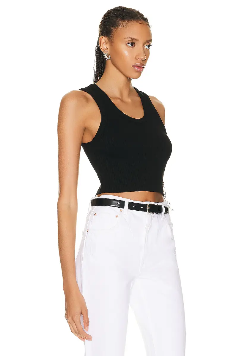 AGOLDE Cropped Poppy Tank | Thumbnail 2 AGOLDE Cropped Poppy Tank | Thumbnail 2