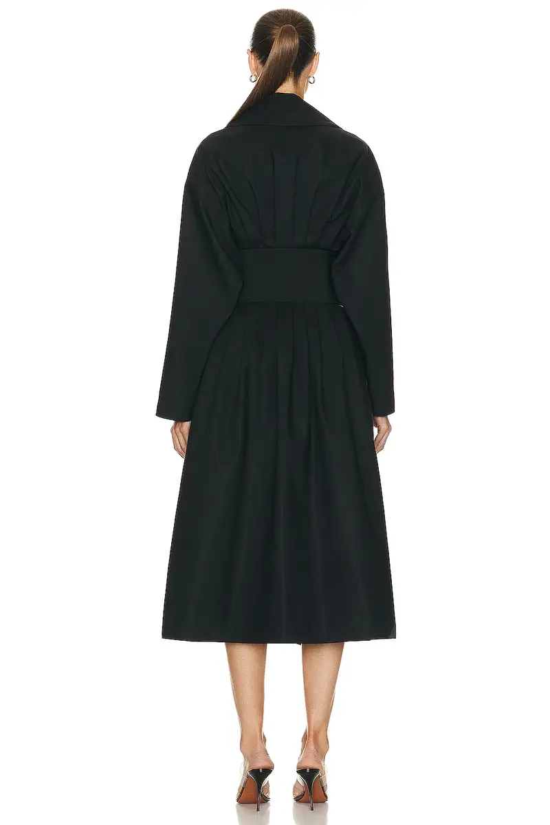 ALAÏA Belted Trench Coat | Thumbnail 3 ALAÏA Belted Trench Coat | Thumbnail 3