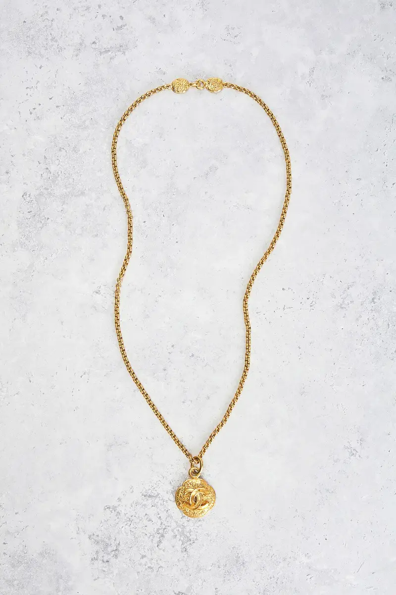 chanel Chanel 1995 Coco Mark Necklace | Thumbnail 2