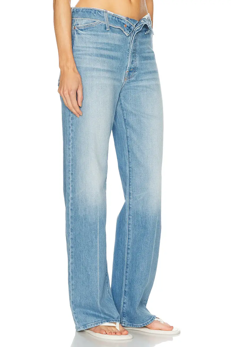 Mother The Foldover Dodger Sneak Jeans | Thumbnail 4