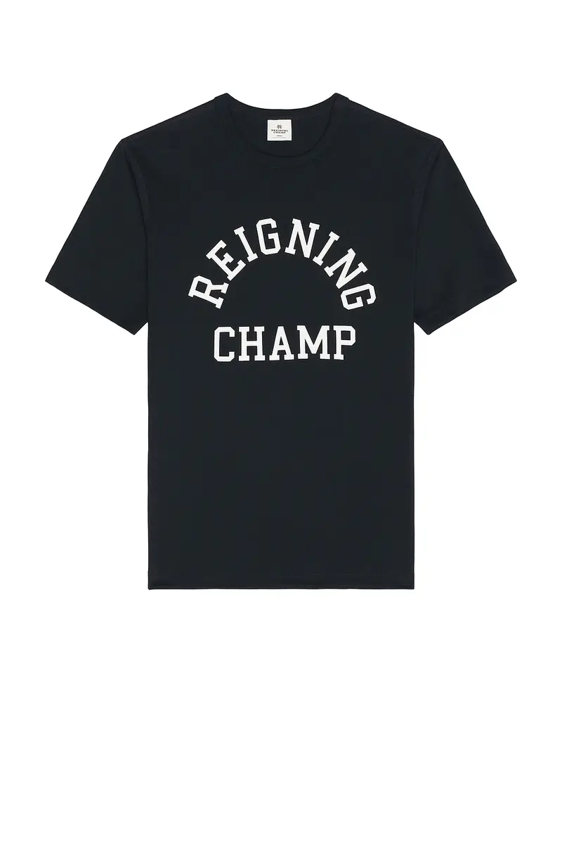 REIGNING CHAMP Lightweight Jersey Arch Logo T-Shirt | Thumbnail 2