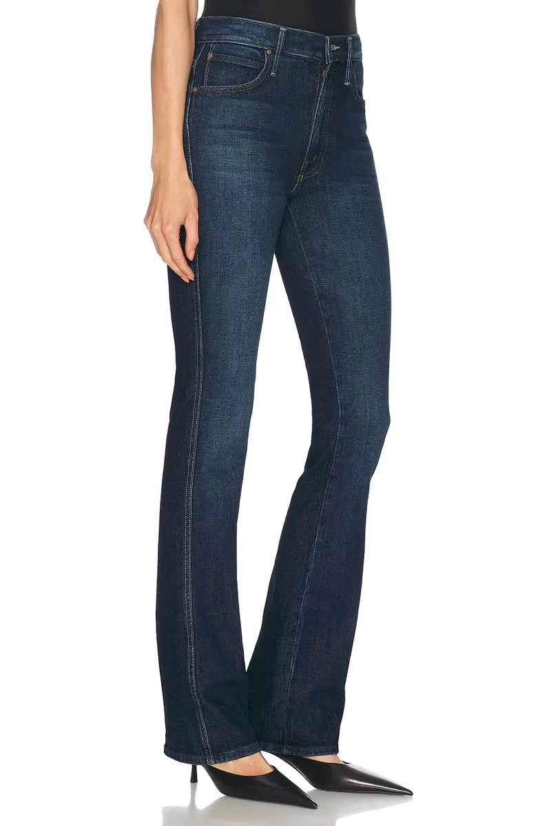 Mother The Mid Rise Smokin' Double Heel Jeans | Thumbnail 2