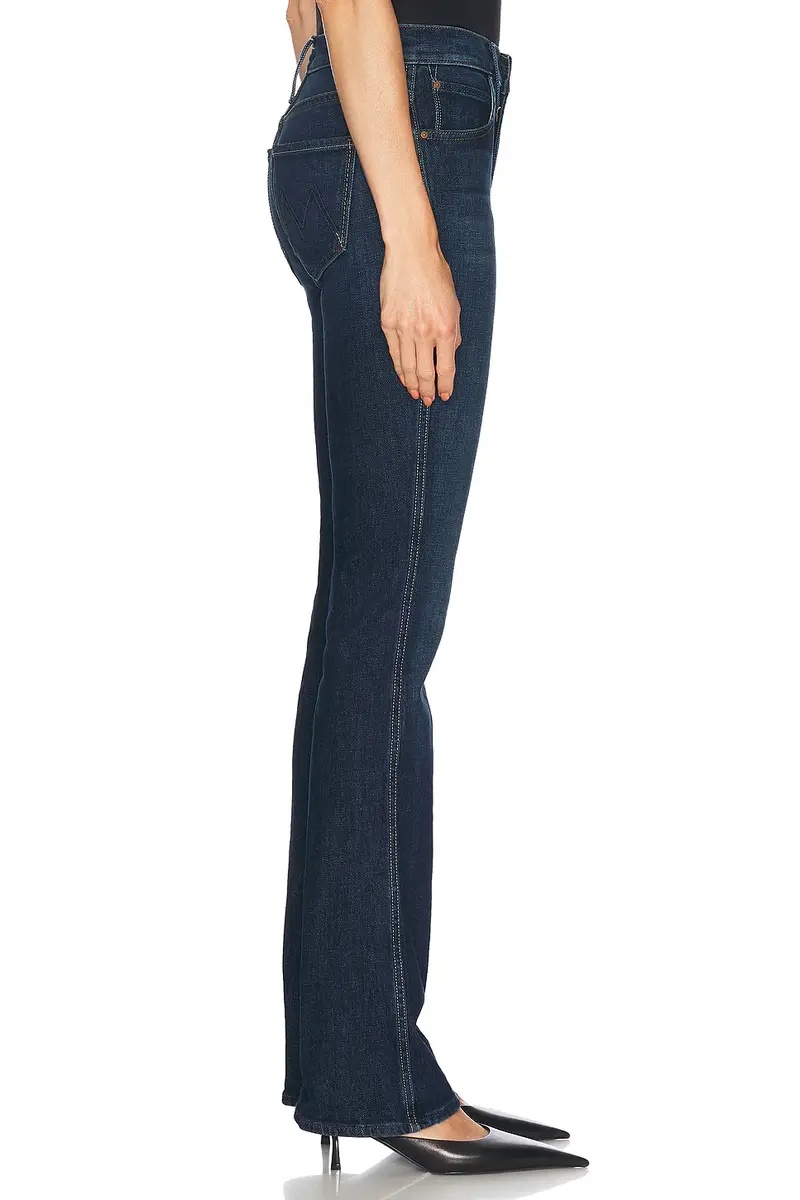 Mother The Mid Rise Smokin' Double Heel Jeans | Thumbnail 3