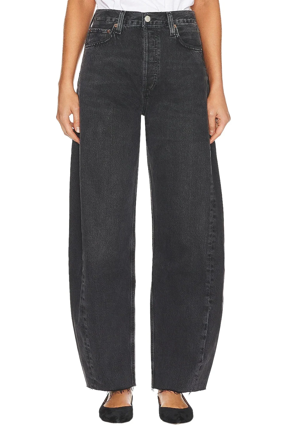Luna Pieced Wide Leg Jeans Luna Pieced Wide Leg Jeans