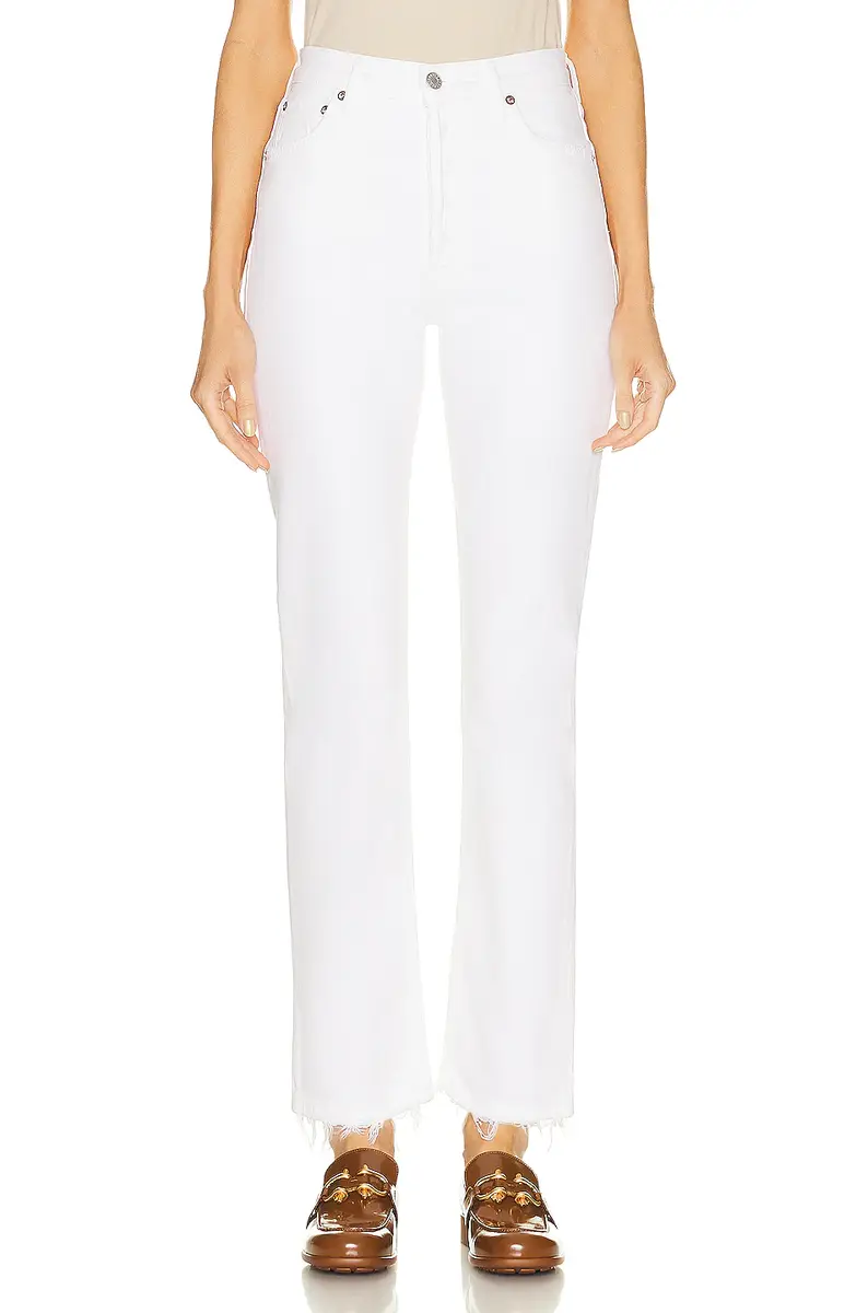 AGOLDE Riley Long High Rise Straight Jeans | Thumbnail 3 AGOLDE Riley Long High Rise Straight Jeans | Thumbnail 3