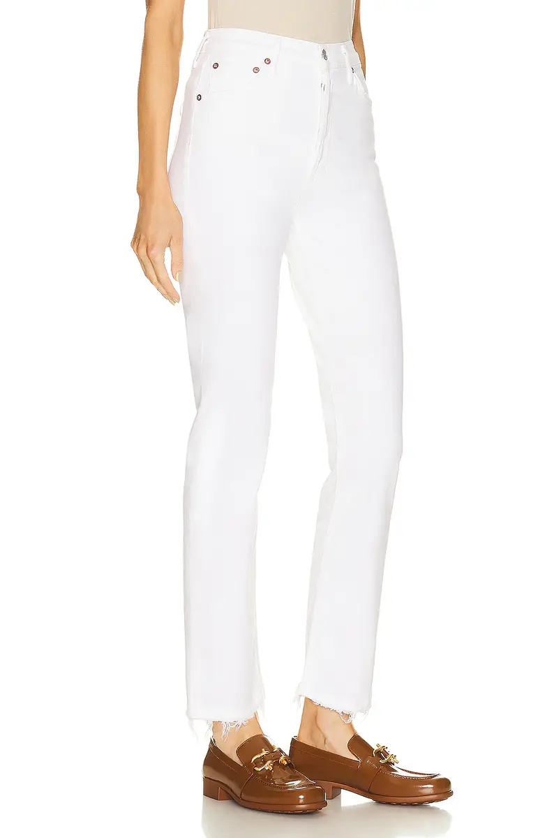 AGOLDE Riley Long High Rise Straight Jeans | Thumbnail 4 AGOLDE Riley Long High Rise Straight Jeans | Thumbnail 4