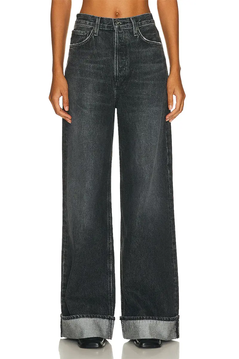 AGOLDE Dame High Rise Wide Leg Jeans | Thumbnail 3 AGOLDE Dame High Rise Wide Leg Jeans | Thumbnail 3