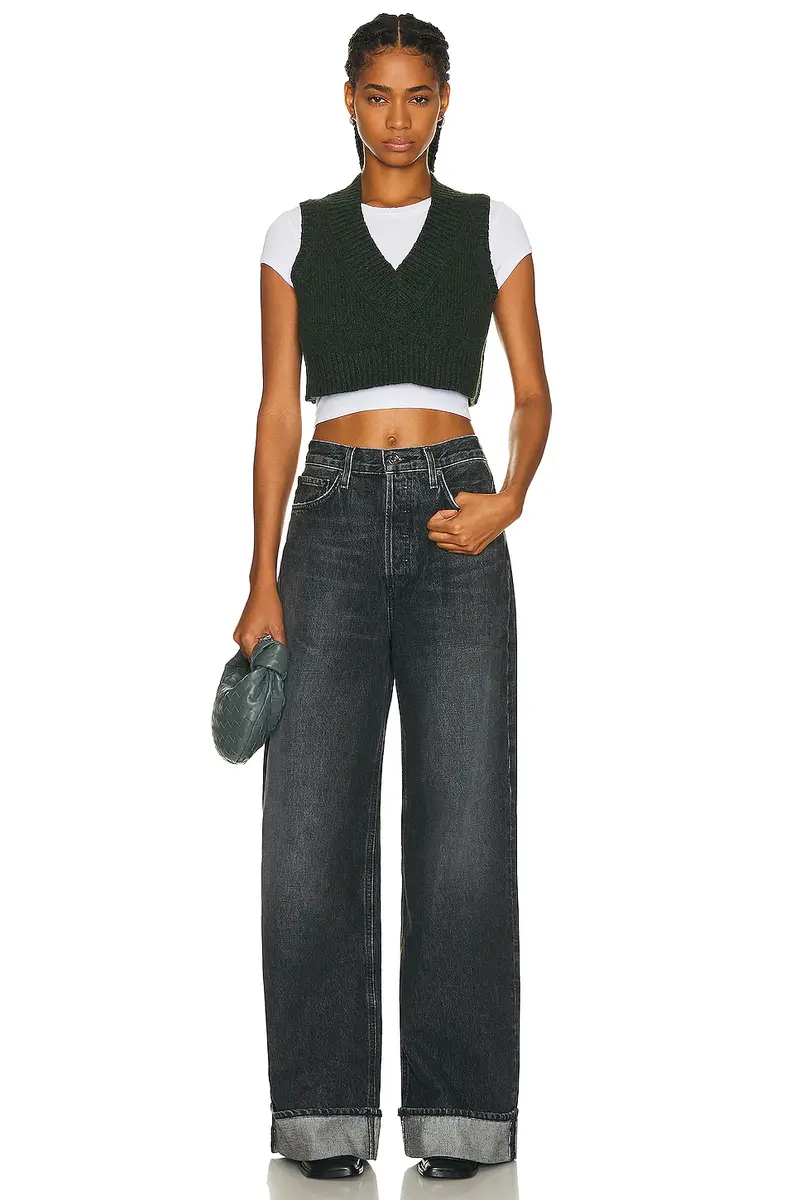 AGOLDE Dame High Rise Wide Leg Jeans | Thumbnail 6 AGOLDE Dame High Rise Wide Leg Jeans | Thumbnail 6