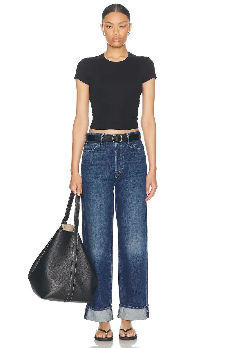 Mother The Spitfire Nerdy Cuff Jeans | Thumbnail 7