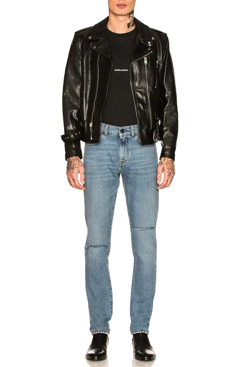 Saint Laurent Logo Tee | Thumbnail 6