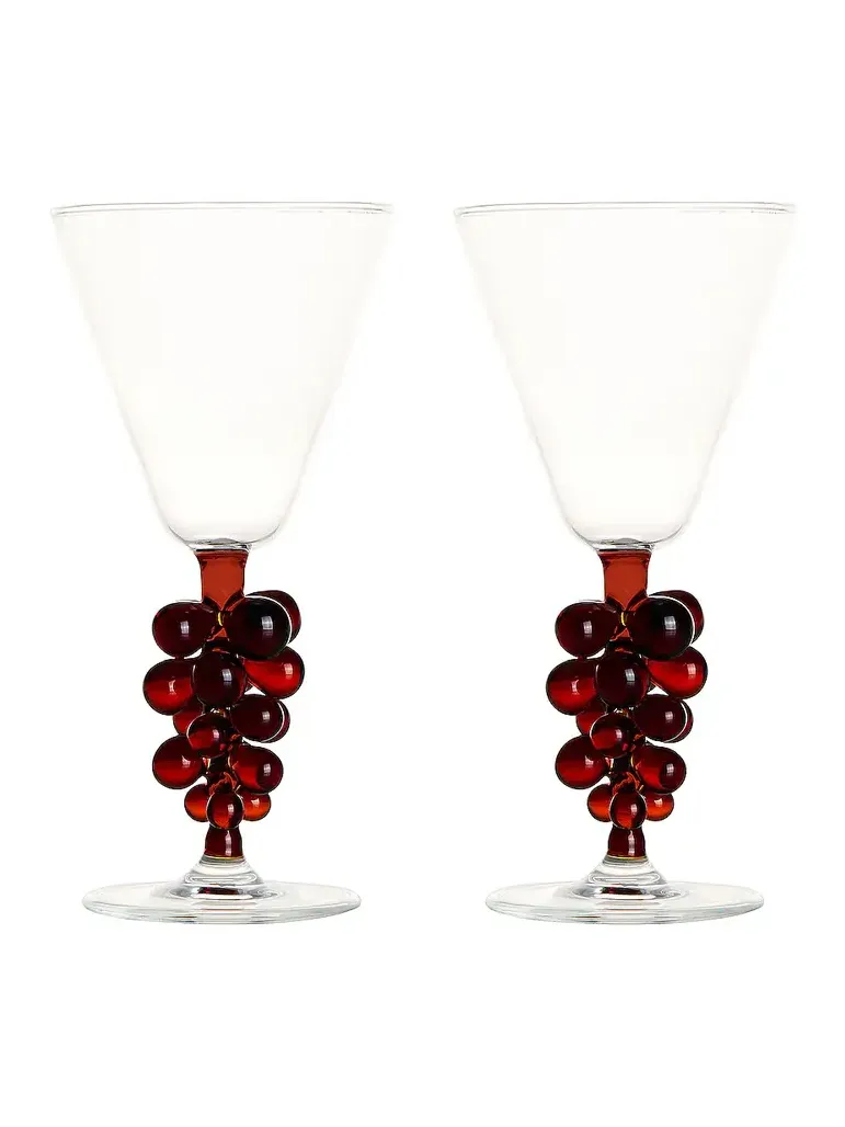 Maison Balzac Bordeaux Wine Glasses Set Of 2