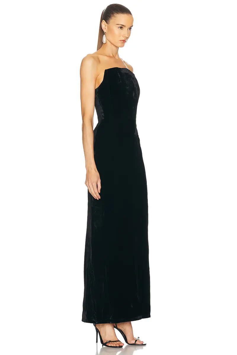 LPA Emery Velvet Maxi Dress | Thumbnail 4 LPA Emery Velvet Maxi Dress | Thumbnail 4