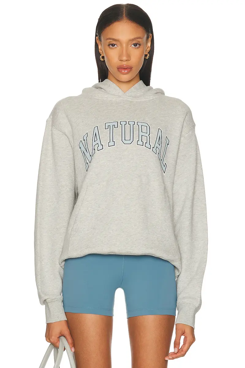 Museum of Peace and Quiet Natural Hoodie | Thumbnail 3