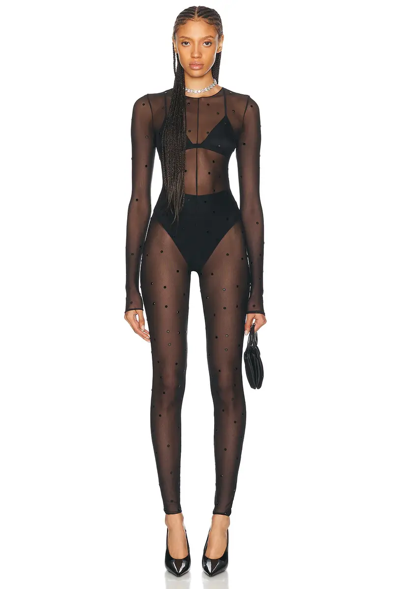 Oseree Crystal Jumpsuit | Image 1 Oseree Crystal Jumpsuit | Image 1