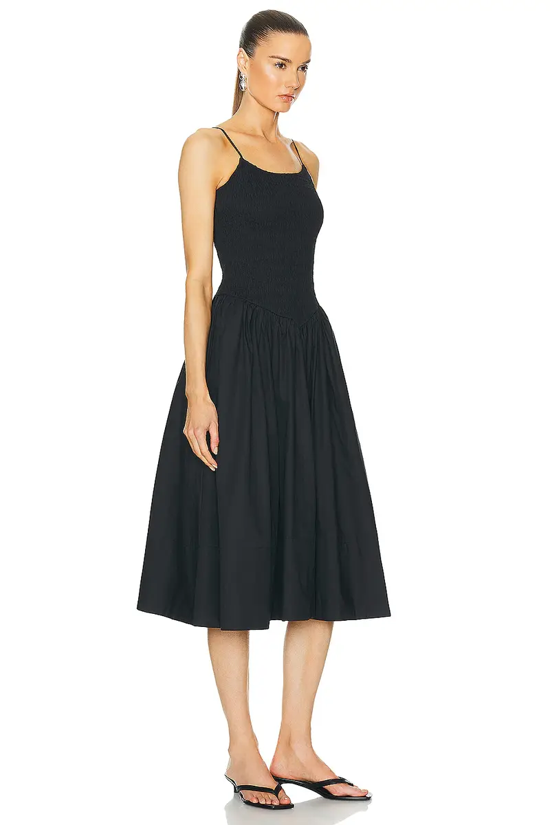 L'Academie Armanda Poplin Midi Dress | Thumbnail 2 L'Academie Armanda Poplin Midi Dress | Thumbnail 2