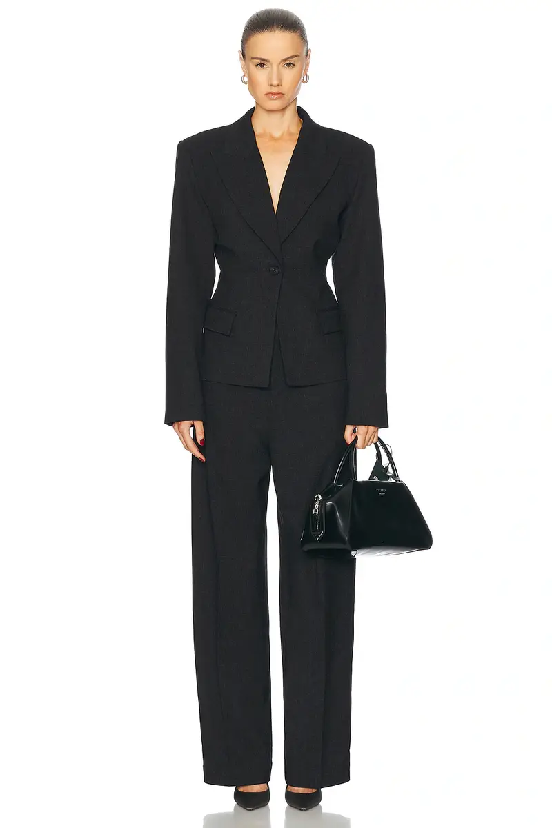 EAVES Kira Melange Suiting Pants | Thumbnail 7 EAVES Kira Melange Suiting Pants | Thumbnail 7