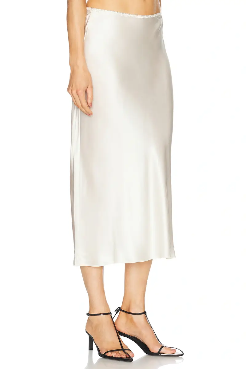 EAVES Chana Silk Midi Skirt | Thumbnail 2 EAVES Chana Silk Midi Skirt | Thumbnail 2