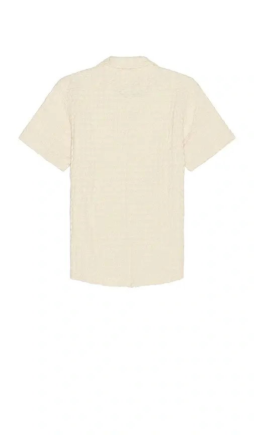 OAS Ecru Cuba Waffle Shirt | Thumbnail 2