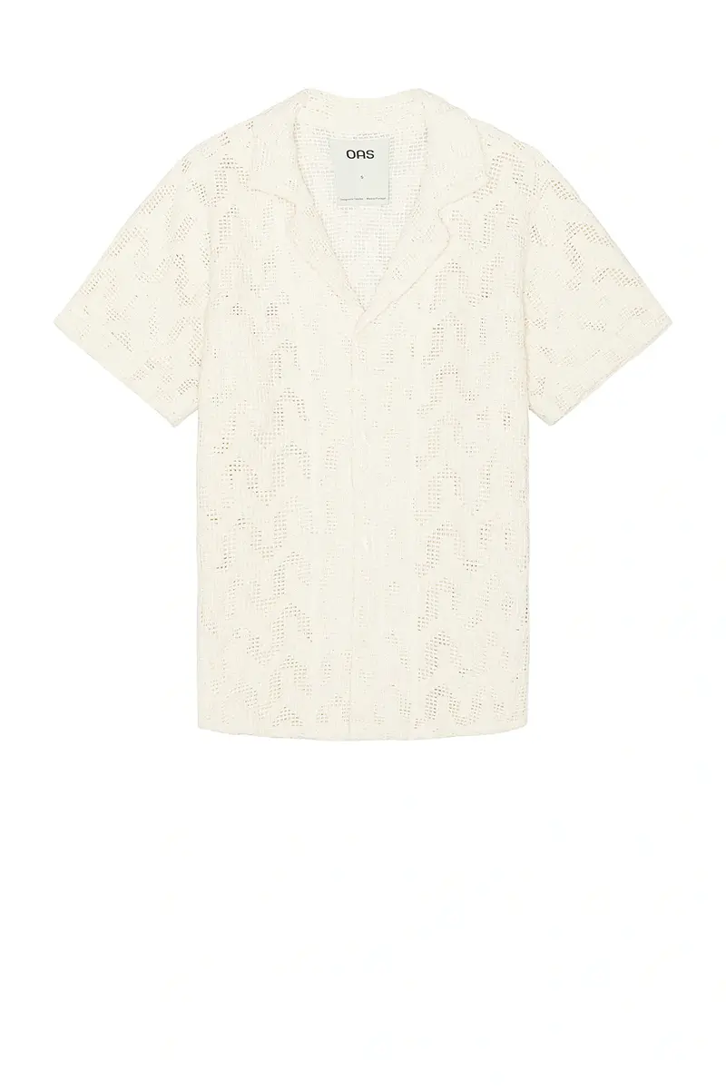 OAS Atlas Cuba Crochet Shirt | Thumbnail 3