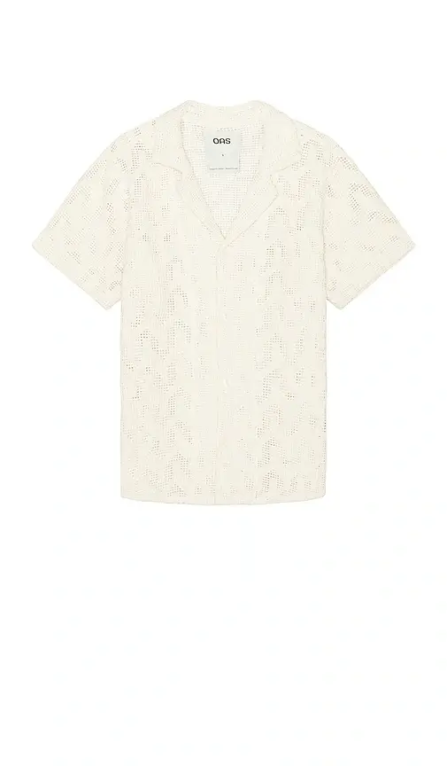 OAS Atlas Cuba Crochet Shirt