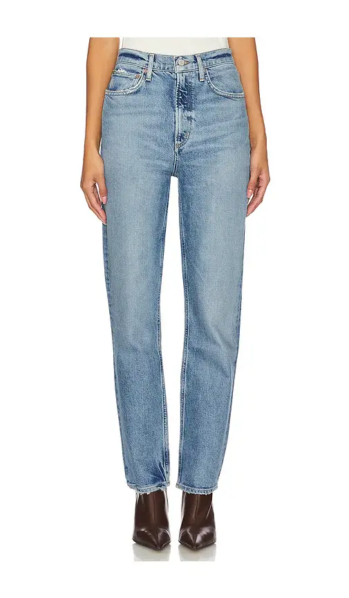 AGOLDE High Rise Stovepipe Jeans