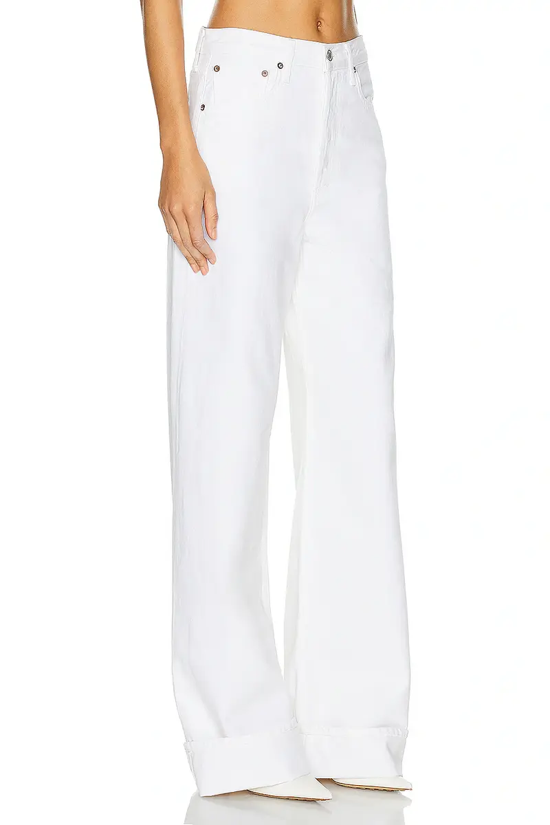 AGOLDE Dame High Rise Wide Leg Jeans | Thumbnail 2