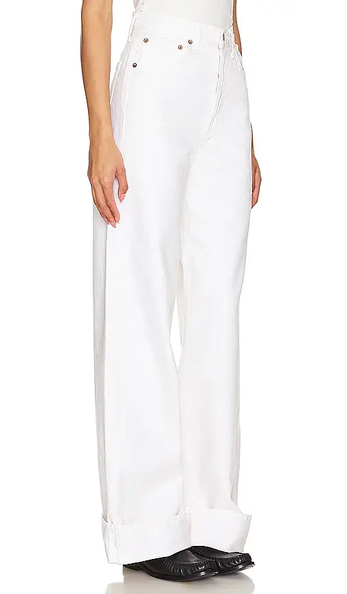 AGOLDE Dame High Rise Wide Leg Jeans | Thumbnail 6