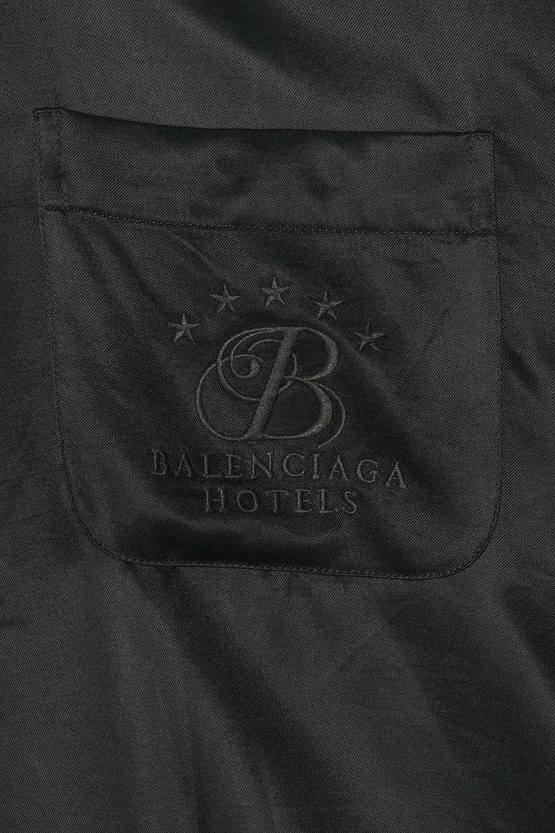 Balenciaga Satin Pyjama Shirt | Thumbnail 4 Balenciaga Satin Pyjama Shirt | Thumbnail 4