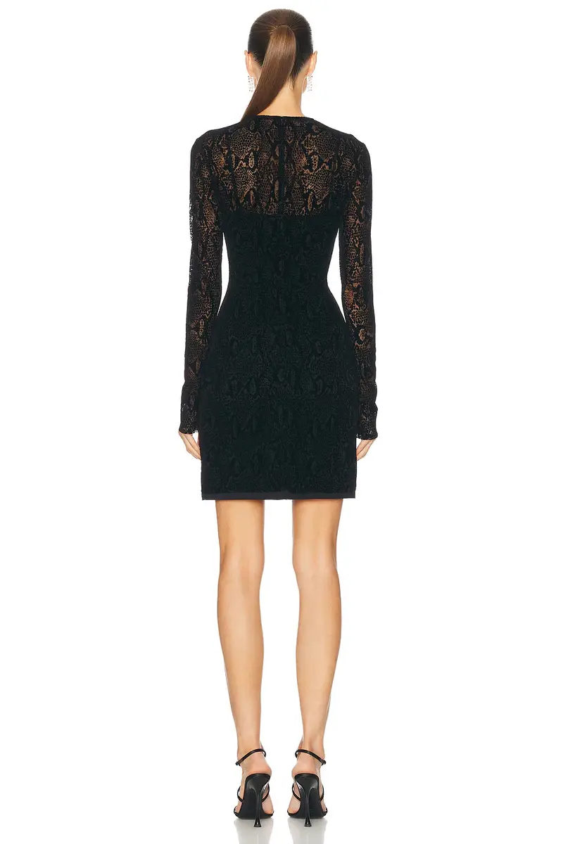 Givenchy Long Sleeve Mini Dress | Thumbnail 3 Givenchy Long Sleeve Mini Dress | Thumbnail 3