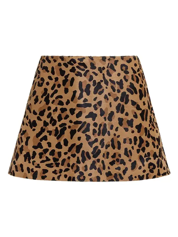 Leopard Print Mini Skirt Leopard Print Mini Skirt