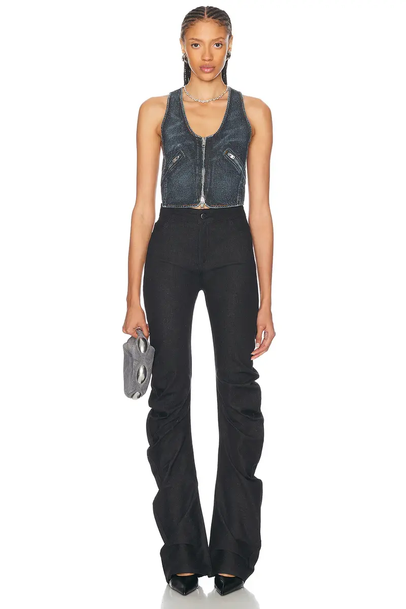 Alexander Wang Hotfix Crystal Moto Vest | Thumbnail 4 Alexander Wang Hotfix Crystal Moto Vest | Thumbnail 4