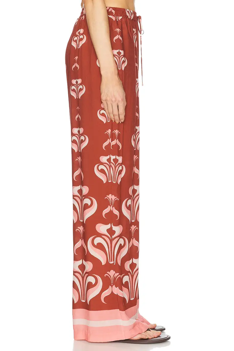 ADRIANA DEGREAS Vintage Lily Wide Leg Pant | Thumbnail 3 ADRIANA DEGREAS Vintage Lily Wide Leg Pant | Thumbnail 3
