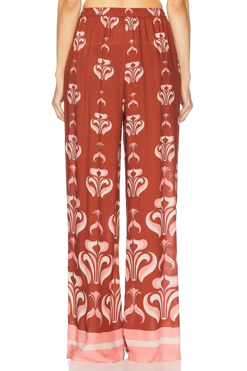 ADRIANA DEGREAS Vintage Lily Wide Leg Pant | Thumbnail 4 ADRIANA DEGREAS Vintage Lily Wide Leg Pant | Thumbnail 4