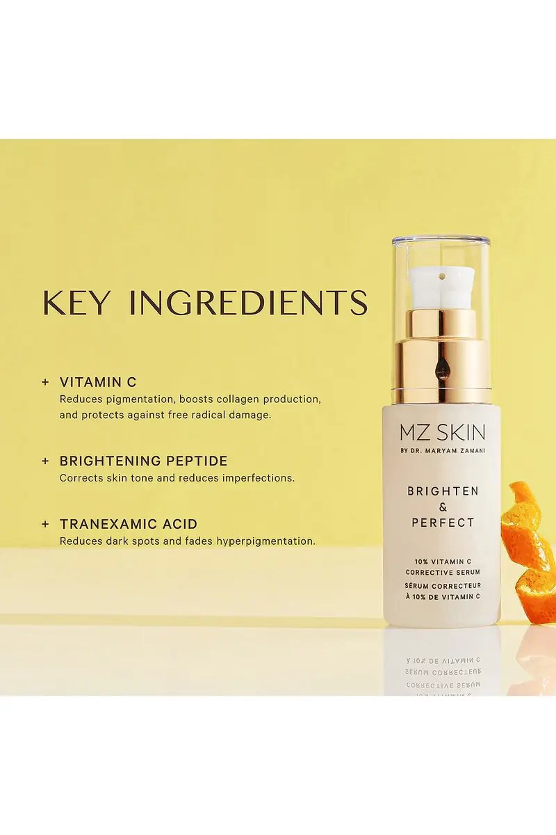 MZ Skin Brighten & Perfect 10% Vitamin C Corrective Serum | Thumbnail 7 MZ Skin Brighten & Perfect 10% Vitamin C Corrective Serum | Thumbnail 7