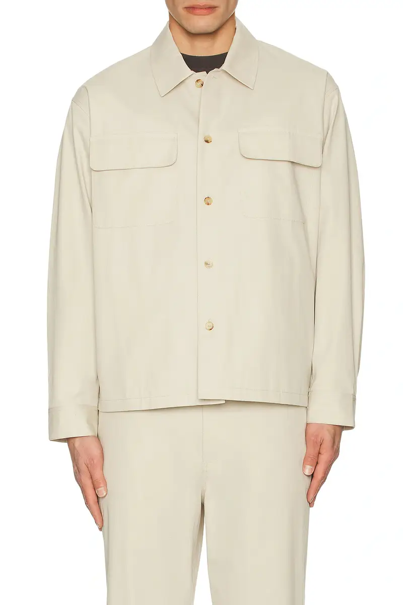 Frame Double Pocket Overshirt | Image 1 Frame Double Pocket Overshirt | Image 1