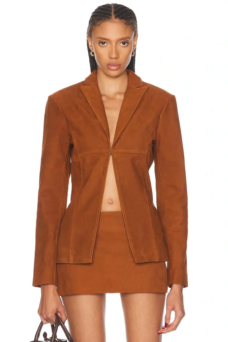Mimchik Pinched Blazer | Image 1 Mimchik Pinched Blazer | Image 1
