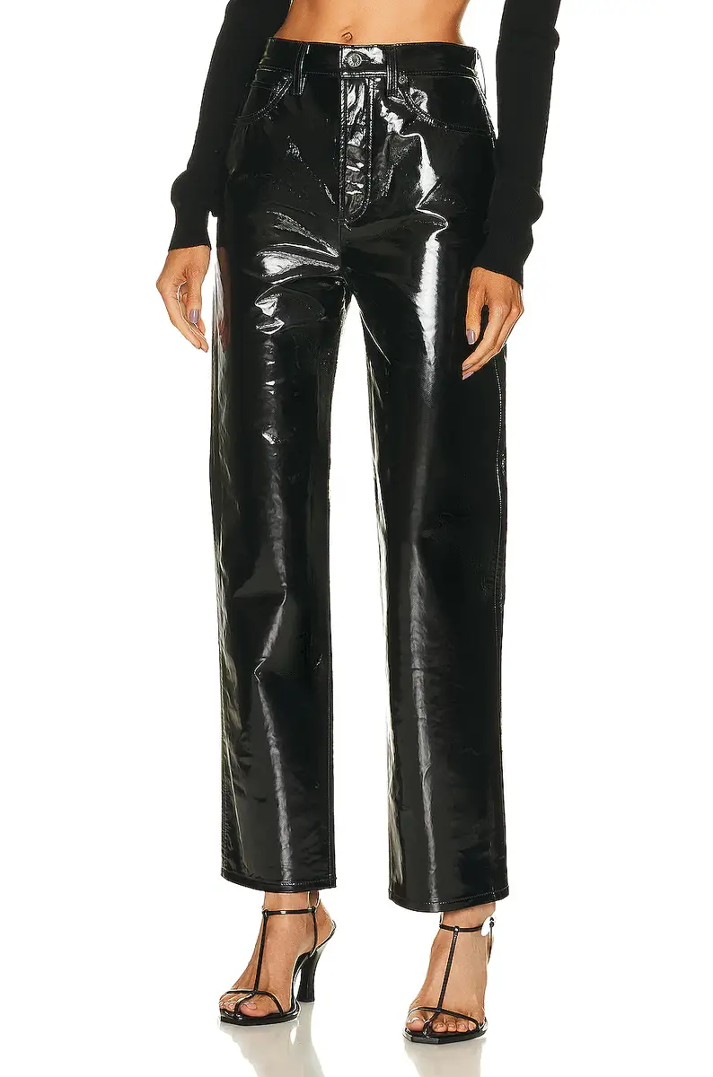 AGOLDE Recycled Leather 90's Pinch Waist