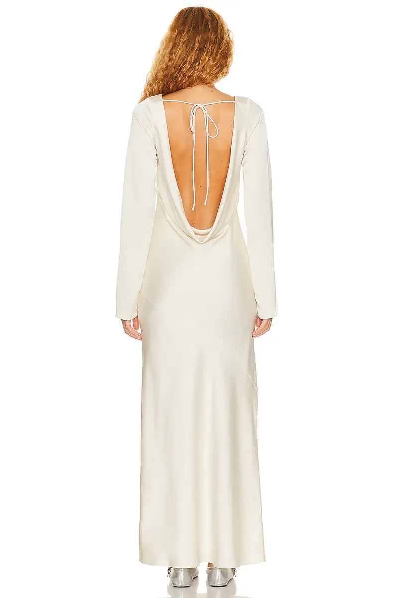 Helsa Angelica Backless Maxi Dress | Thumbnail 6