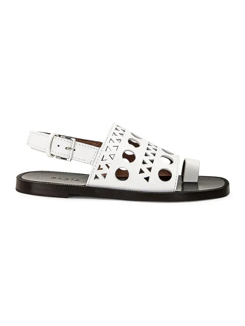 Perforated Flat Sandal Perforated Flat Sandal